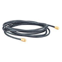 Heide Heinzendorff grijs koord collier 100 cm