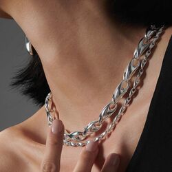 Georg Jensen necklace Reflect 45 cm