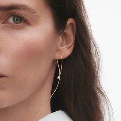 Georg Jensen 18 karaats geelgouden Mercy oorbellen 10017826