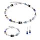 COEUR DE LION set 3017-0708 GeoCUBE Precious Motion Blue Moon bicolor
