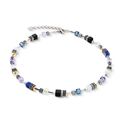 COEUR DE LION collier 3017-10-0708 GeoCUBE Precious Motion Blue Moon bicolor