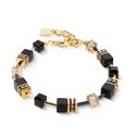 COEUR DE LION armband 4018-30-1316 Onyx black gold