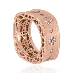 Etherna Collectie ring roséverguld zilver