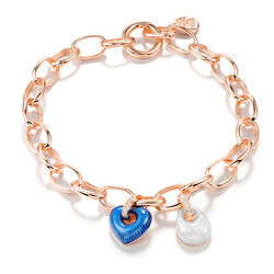 Romanov Edition Armband blauw hartje Tsars Collection