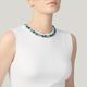 Raspini blue ivy necklace