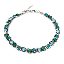 Raspini blue ivy necklace