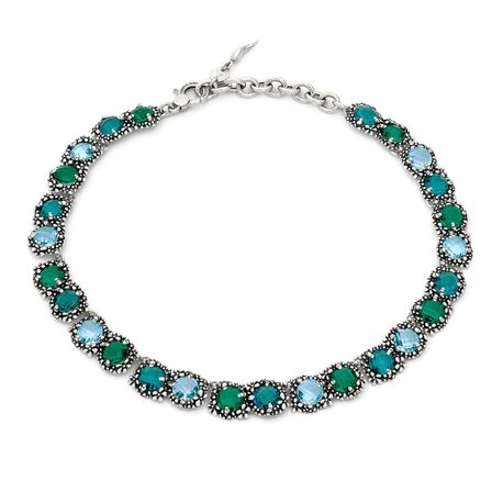 Raspini blue ivy necklace