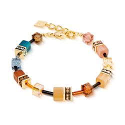 COEUR DE LION armband 2838-30-1131 GeoCUBE Iconic Earth Mirage Gold