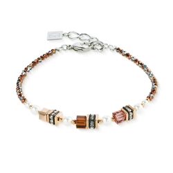 COEUR DE LION armband 4567-30-1100 Sparkling Princess Mocha Mousse