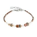 COEUR DE LION armband 4567-30-1100 Sparkling Princess Mocha Mousse