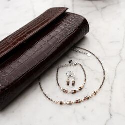 COEUR DE LION collier 4567-10-1100 Sparkling Princess Mocha Mouse