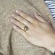 Vintage gouden Lapponia ring Geysir
