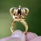 Vintage 18 karaat gouden Bonebakker Regalia ring 7 van de 10
