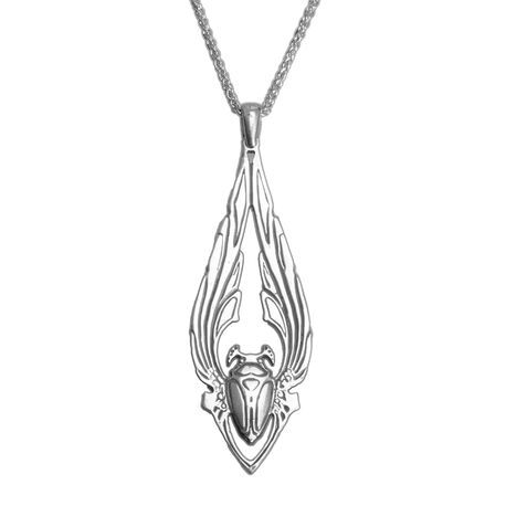 Zilveren collier met hanger vleermuis 44 cm GL Timeless Classics
