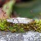 Vintage 14krt gouden ring bezet met 0.09ct briljant