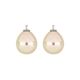 Heide Heinzendorff beige parel aanhangers E9