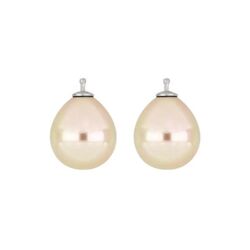 Heide Heinzendorff beige parel aanhangers E9