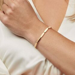 BOCCIA Titanium armband verguld 03063-03