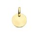 9k graveerhanger rond 15 mm