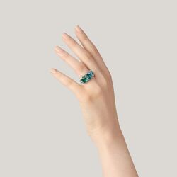 Giovanni Raspini Blue Evy Trilogy ring