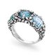 Giovanni Raspini Blue Evy Trilogy ring
