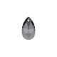 MY iMenso Carezza Pera single stoneSilver Night 22 mm