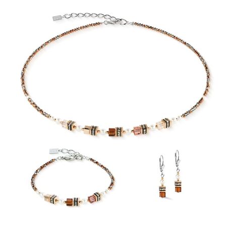 COEUR DE LION collier 4567-10-1100 Sparkling Princess Mocha Mouse