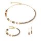 COEUR DE LION set 5086-1100 GeoCUBE Precious Fusion Pearl Mocha Mousse