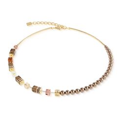 COEUR DE LION set 5086-1100 GeoCUBE Precious Fusion Pearl Mocha Mousse