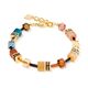 COEUR DE LION armband 2838-30-1131 GeoCUBE Iconic Earth Mirage Gold