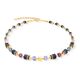 COEUR DE LION collier 3043-10-1308 GeoCUBE Precious Classic Blue Moon Gold