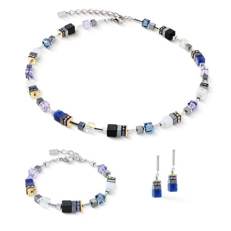 COEUR DE LION set 3017-0708 GeoCUBE Precious Motion Blue Moon bicolor