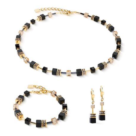 COEUR DE LION set 4018-1316 Onyx Black Gold