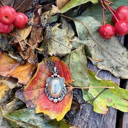 Georg Jensen zilveren hanger Heritage kwarts