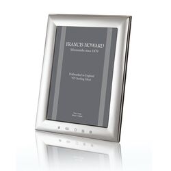 Strakke gladde zilveren fotolijst Ripon 15 x 10 cm met keuren
