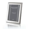 Strakke gladde zilveren fotolijst Ripon 15 x 10 cm met keuren