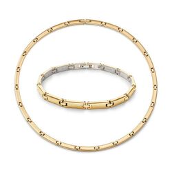 BOCCIA Titanium armband verguld 03067-03