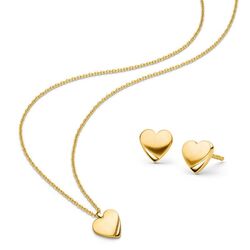 BOCCIA Titanium vergulde set hart