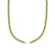 Geelgouden collier gourmetschakel 5,2 mm