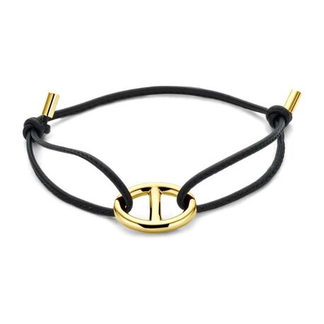 18k gouden schakelarmband 5 mm 19 cm