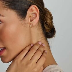 9k oorringen ronde buis 15 mm