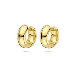 Gouden klapoorringen 17 mm