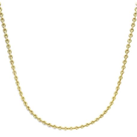 SilGold collier ankerschakel 45 cm