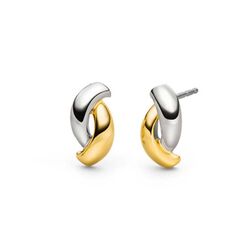 BOCCIA Titanium bicolor oorstekers 05103-02