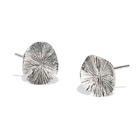 Bruno da Rocha zilveren oorstekers lelieblad