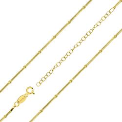 MY iMenso vergulde ketting Grumetta Stella 42-47 cm