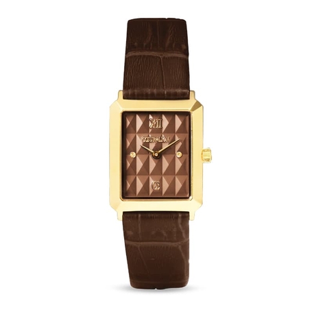 Coeur de Lion horloge Mocha Mousse gold 7672-71-1100