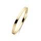 Silgold armband scharnier massief vlakke buis 5,0 mm