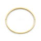 Silgold armband scharnier massief vlakke buis 5,0 mm
