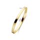 Silgold armband scharnier massief vlakke buis 5,0 mm